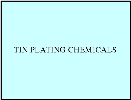 Tin Plating Chemicals