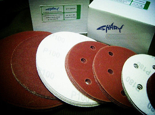 Abrasive Disc - Aluminum Oxide & SIC , 4" to 9" Diameter with Hole Options, Superior Surface Finishing & Durable Backing