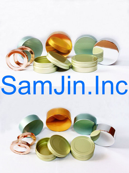 Anodized Aluminum Cosmetic Bottle Caps