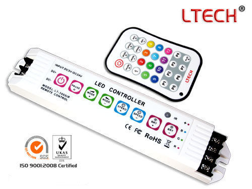 LED RGB Controller with IR Remote Control