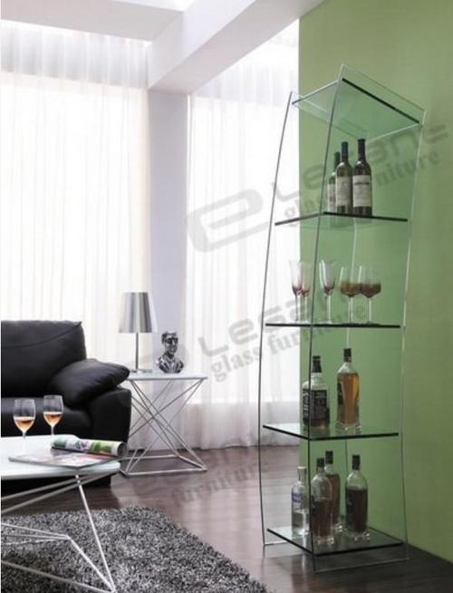 Glass CD Rack S302