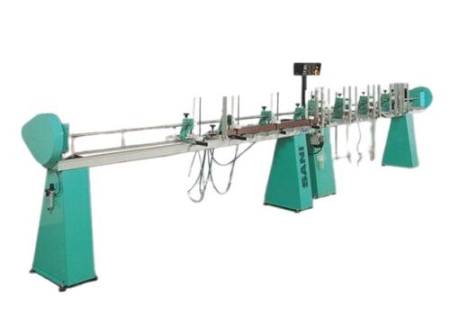 2" PVC Slats Automatic Punching-Threading Machine