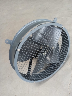 Flameproof Weatherproof Exhaust Fan - Cast Iron 12" TO 30" Size Light Grey Epoxy Finish 230V/415V AC 50Hz 1400/900 RPM