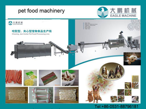 Dog Chewing Food/hot Dog Food Snack Processing Machine