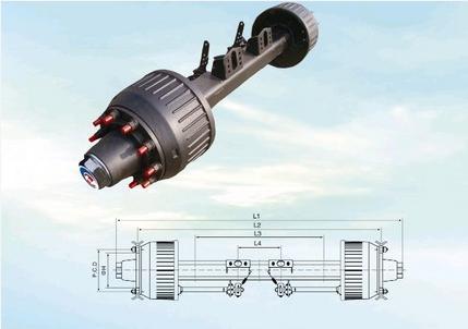 Bpw Trailer Axles Capacity: 800Kg/Hr. Kg/Hr