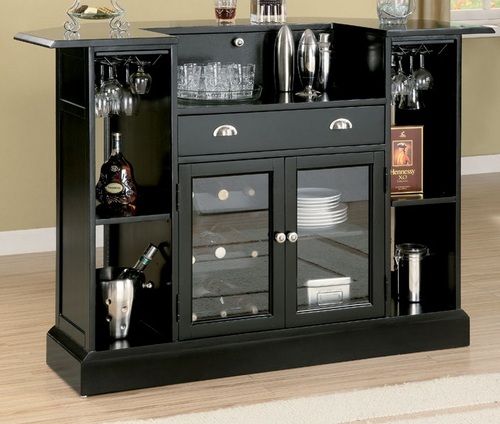 Bar Cabinet - Premium Quality Wood Finish | Elegant Design, Customizable Sizes, Trusted Craftsmanship