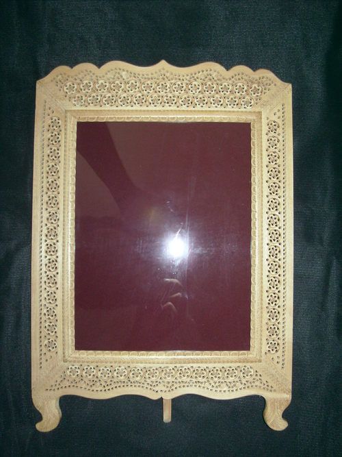 Wooden Carved Photo Frame