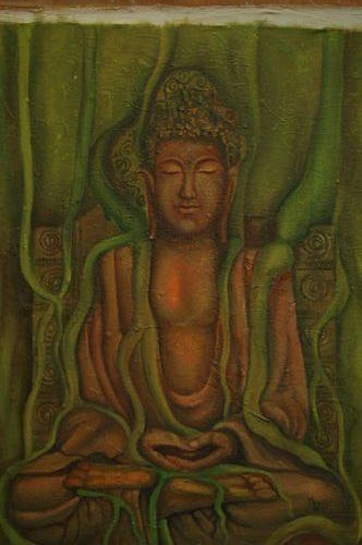 Buddha Oil Painting