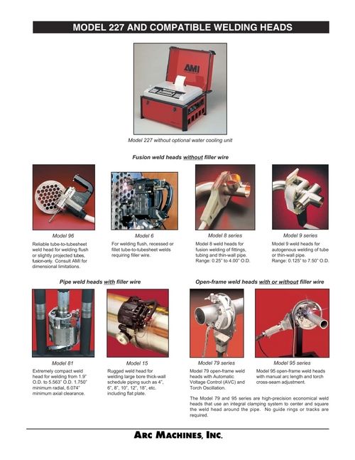 Orbital Welding Power Source - 227