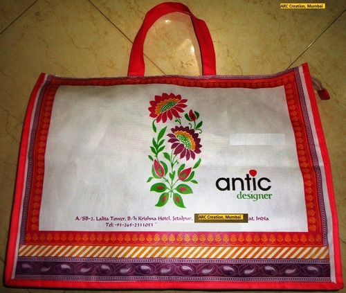 Non Woven Antique Design Carry Bags