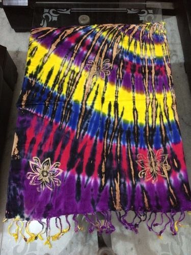 5 Multiple Tie Dyed Ladies Stoles 2019