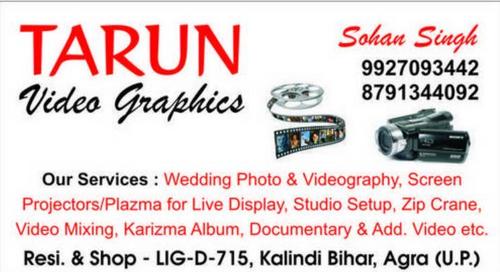 Photo And Videography Services By TARUN VIDEO GRAPHICS