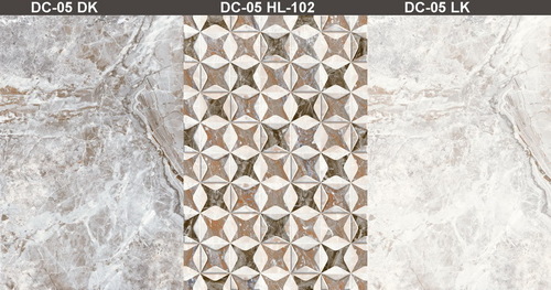 Digital Wall Tiles - 450x300 mm (18x12 inches), 9mm Thickness, 12.2 Kgs per Box, Premium Quality Materials