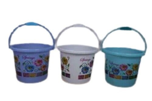 Leak Resistance Printed Plastic Buckets