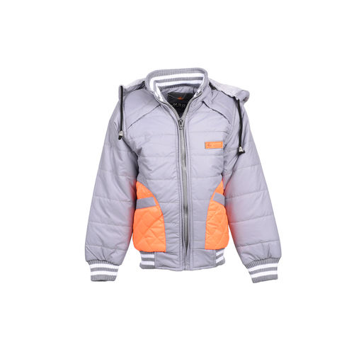 Msg Quilted Full Sleeve Jacket For Boys