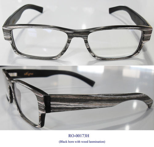 Bufflao Horn Optical Frames With Wood