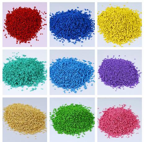 Colored EPDM Granules