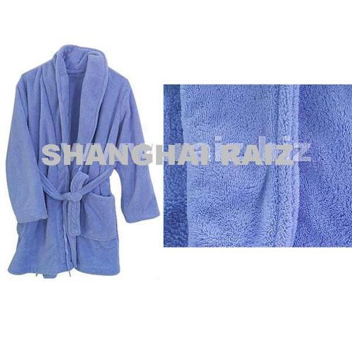 Microfibre Coral Fleece Bathrobe (BR080003)