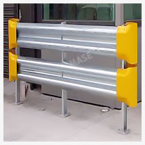 Galvanised Double Metal Beam Crash Barrier For Highway Safety Rs 2700 Meter Id 20219042348