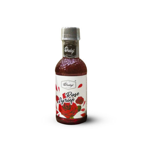 Hygienically Packed Rose Syrup