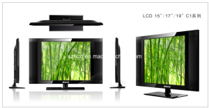 17" LCD TV Ultra Slim LCD TV with Front Speaker