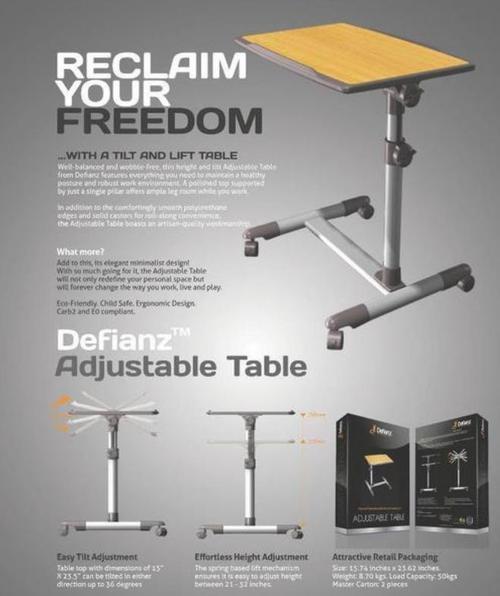 Height Adjustable Table