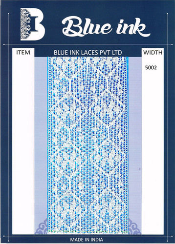 Zari Border Laces By Blue Ink Laces Pvt.ltd