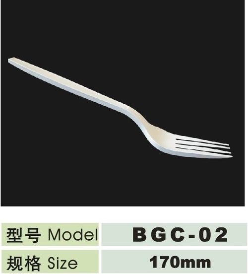 Disposable Biodegradable Fork