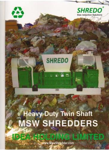 Municipal Solid Waste Shredder