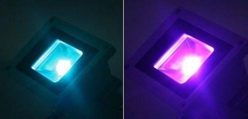 30W हाई पावर रिमोट कंट्रोल LED RGB फ्लड लाइट कलर चेंजिंग (YK-FL-30W-RGB) 