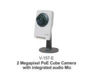 2 Megapixel PoE Cube Cameras with Integrated Audio Mic