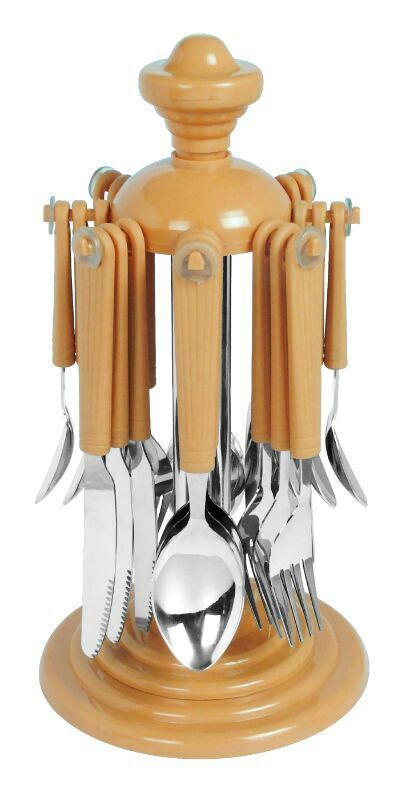 Cutlery Set With Plastic Handle - Regular