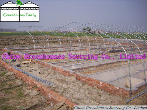 Galvanized High Tunnel Greenhouses