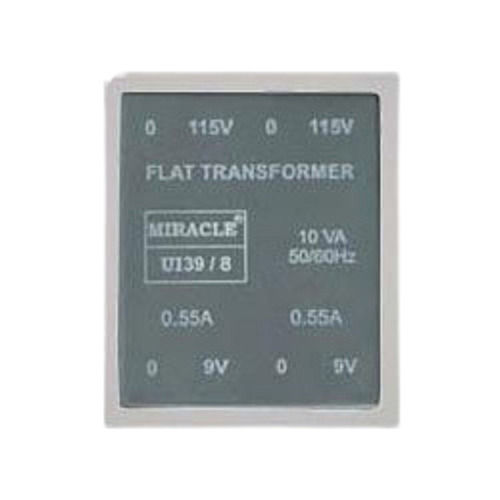 0.55 Ampere 115 Volts Electrical Ui Flat Transformer Efficiency: High