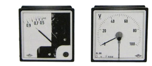 Panel-Mounted Square Shape 100% Accuracy Analog Moving Coil Meter