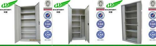 Fashionable Style Assembled Steel Closet Wardrobe Cupboard