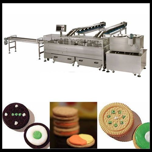 Double Color Sandwiching Machine With Packaging Machine