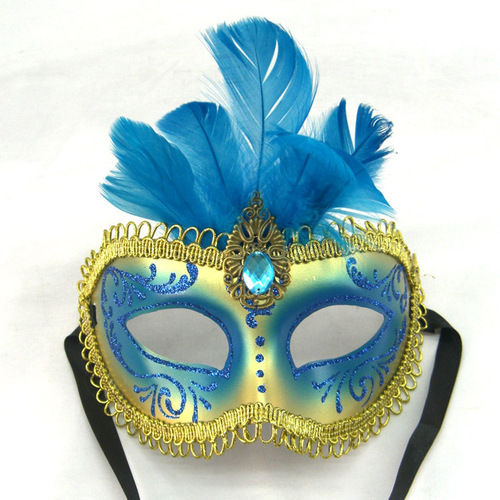 Handmade Painted Plastic Mask