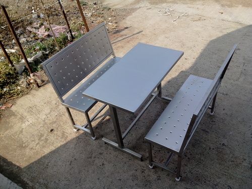 Canteen Dining Table With Benches