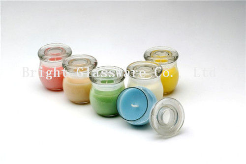 Mini Bulb Glass Candle Jar (GJ057)