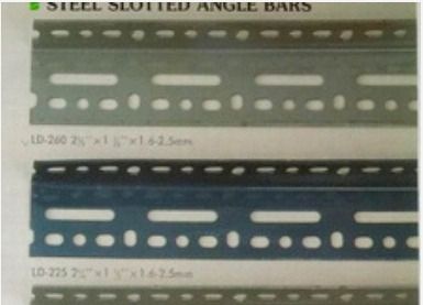 Equal Slotted Angle Bar