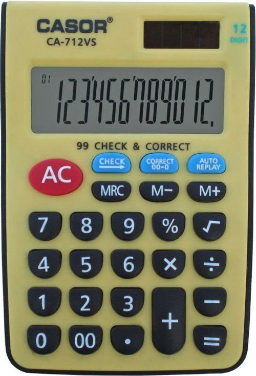 CA-712VS Solar Calculator