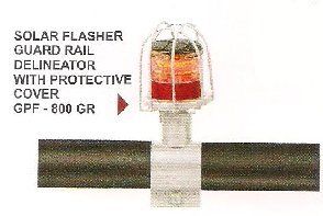 Solar Flasher Guard Rail Delinator With Protective Cover (Gpf-800)