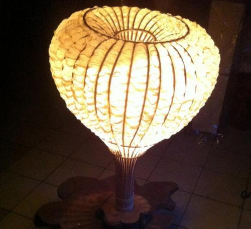 Lamp Shade Banana Paper