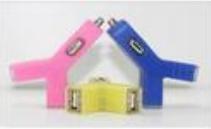 Y-Style Dual USB Car Charger - 12-24V Input, 5V/2100mA Output | Perfect for iPhone5, iPad, Samsung, LG and More