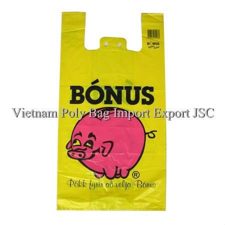 T-Shirt Vest Carrier Bag