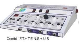 Electro Therapy Machine - Portable Design, Advanced Combi IFT, US & MS Features for Muscular and Joint Pain Relief