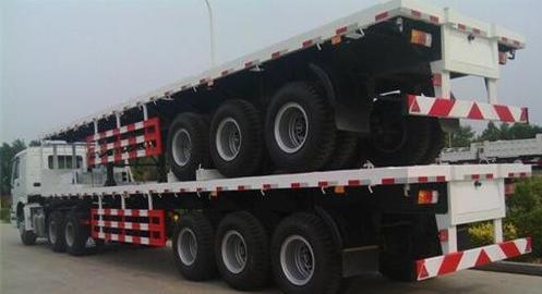 Double Function Container Semi Trailer