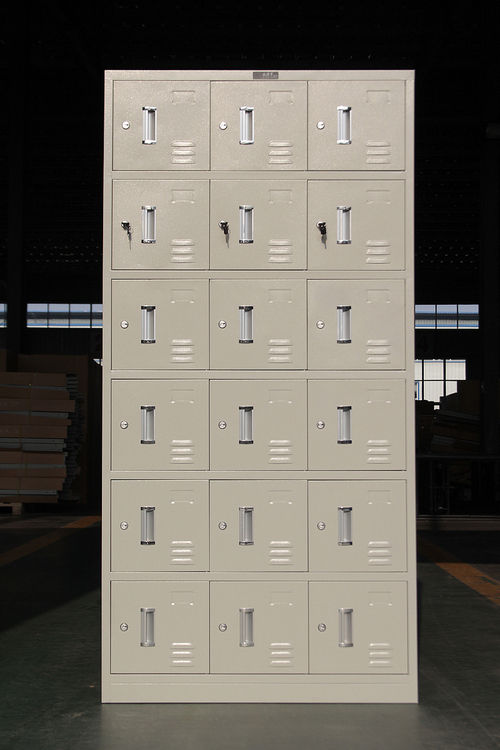 IGO-024N Blue 4 Tier 12 Doors Metal Locker Cabinet