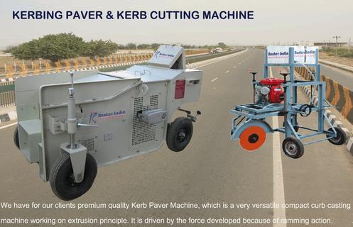 Kerbing Paver And Kerb Cutter Machine